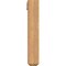 Ekena Millwork Traditional Craftsman Smooth Bracket w/ Offset Brace, Western Red Cedar, 5 1/2"W x 20"D x 32"H BKT0604X20X32TRA04SWR - alternate 4